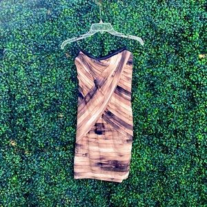 Super flattering, layered GUESS mini dress